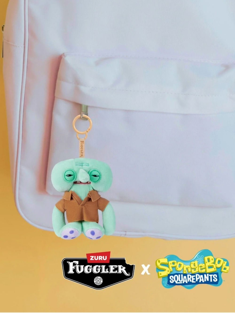 Fuggler X SpongeBob - Squidward - bag charm - Picture 2 of 6